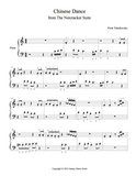 Chinese Dance: Level 1 - 1st piano music sheet