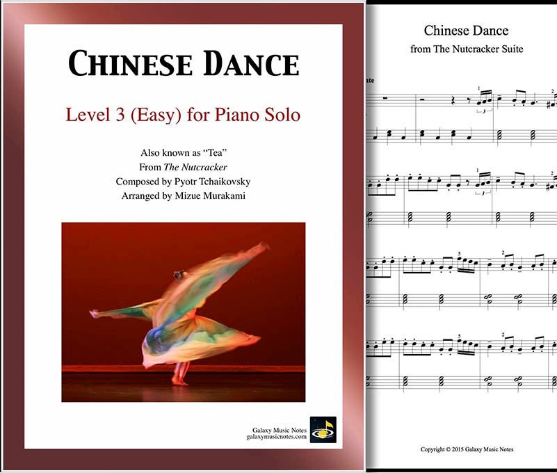Chinese Dance | Nutcracker | Level 3 - Cover & 1st page
