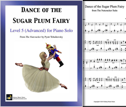 Dance of the Sugar Plum Fairy Level 5 - Cover & 1st page