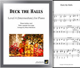 Deck the Halls Level 4 - Cover sheet & 1st page