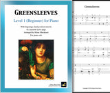 Greensleeves Level 1 - Cover sheet & 1st page