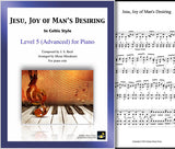 Jesu, Joy of Man's Desiring | Level 5 | Celtic | Cover & 1st page