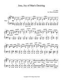 Jesu, Joy of Man's Desiring | Celtic | Level 5 | 1st piano sheet
