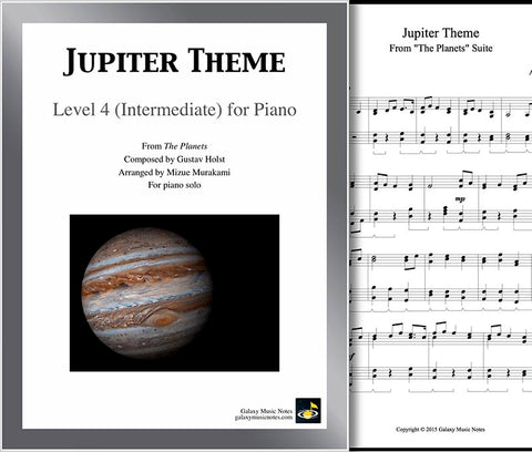 Jupiter Theme Level 4 - Cover sheet & 1st page