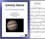 Jupiter Theme Level 5 - Cover sheet & 1st page