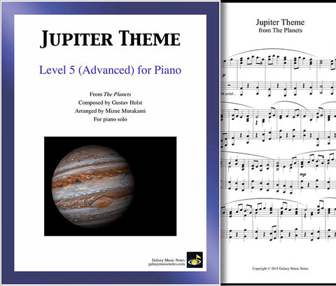 Jupiter Theme Level 5 - Cover sheet & 1st page
