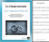 La Cinquantaine Level 1 - Cover sheet & 1st page