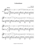 Liebestraume Level 3 - 1st piano music sheet