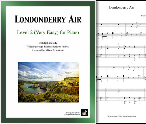 Londonderry Air Level 2 - Cover sheet & 1st page