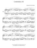 Londonderry Air: Level 4 - Piano sheet music - page 1