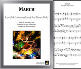 March | Nutcracker | Level 4 - Cover sheet & 1st page