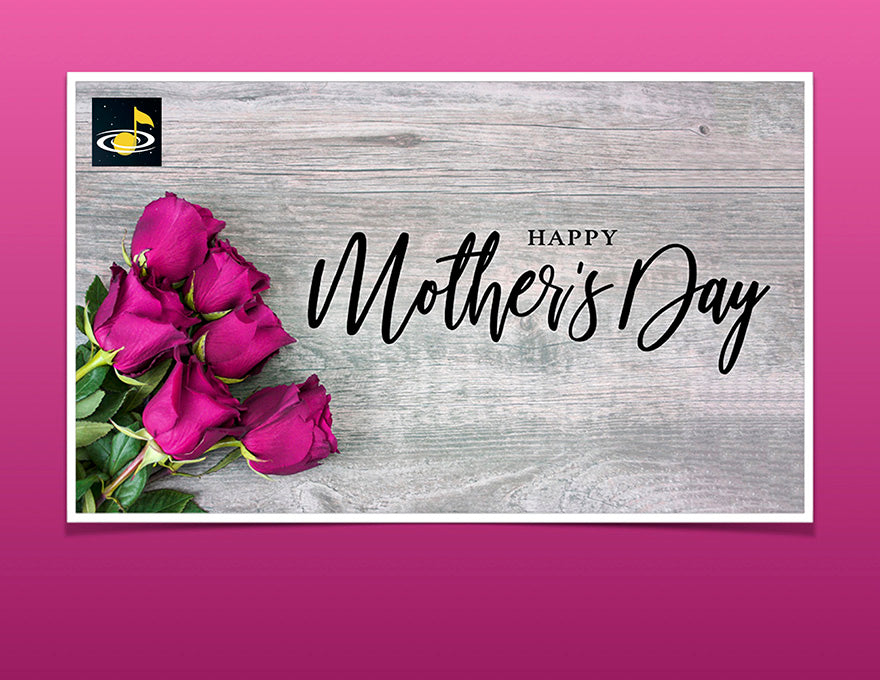 eGift Card: Mother's Day from Galaxy Music notes