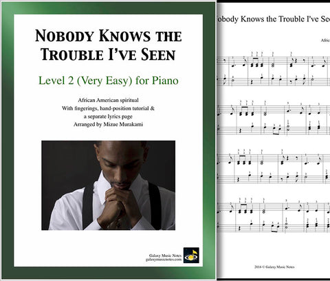 Nobody Knows the Trouble I've Seen Level 2 - Cover & page 1