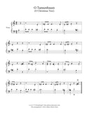 O Tannenbaum: Level 2 Piano sheet music - Page 1