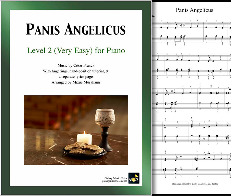 Panis Angelicus Level 2 - Cover sheet & 1st page