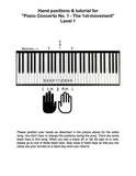 Piano Concerto No. 1 - 1st MVMT Level 1 - Tutorial page