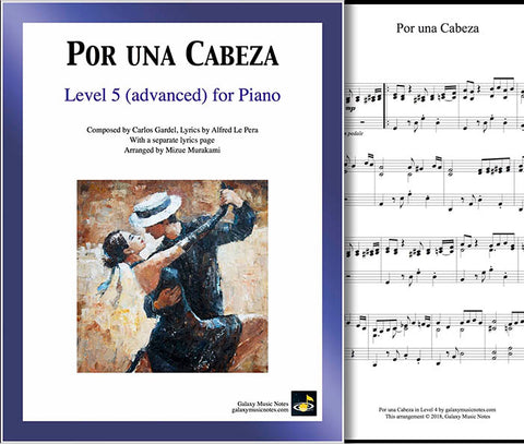 Por una Cabeza Level 5 - Cover & Partial 1st page