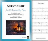 Silent Night Level 1 - Cover sheet & 1st page