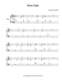 Silent Night Level 1 - 1st piano music sheet