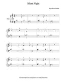 Silent Night Level 2 - 1st piano music sheet