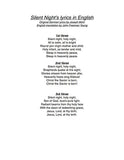 Silent Night Level 1 - Lyrics page