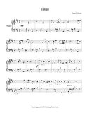 Tango in D Major Level 5 - 1st piano music sheet
