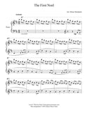 The First Noel: Level 5 Piano sheet music - Page 1