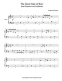 The Great Gate of Kiev Level 1 - 1st piano music sheet