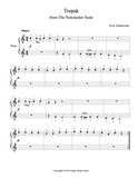 Trepak from The Nutcracker Level 1 - 1st piano music sheet