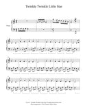 Twinkle Twinkle Little Star: Level 3 piano sheet music - page 1