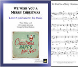 We Wish You a Merry Christmas Level 5 - Cover & 1st page